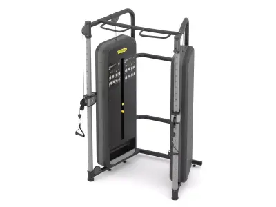 Technogym Dual Adjustable Pulley Performance 3D model
