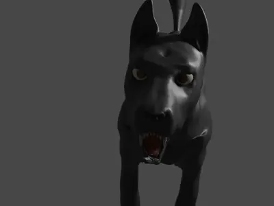 Dog Rig Free 3D model