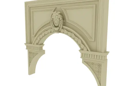 Classical Door 3D model