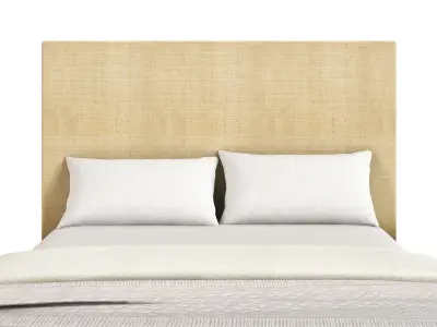 RAFFIA BED  NIGHSTAND  Free 3D model