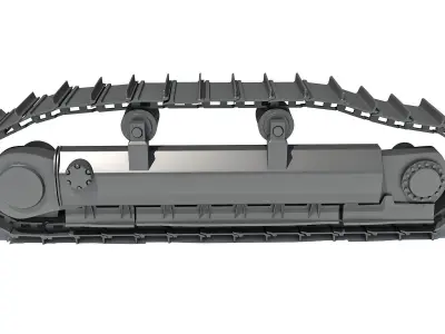 Track kit V2 3D model