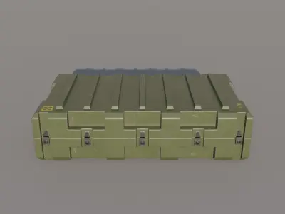 SMG Box Free low-poly 3D model
