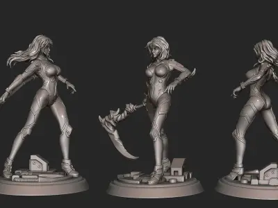 EVA-Asuka-FanArt 3D print model