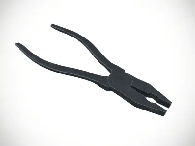 Plier Low-poly 3D model