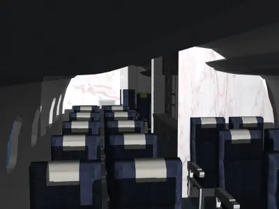 Lockheed L-188 Electra HP Freedom Air 3D model