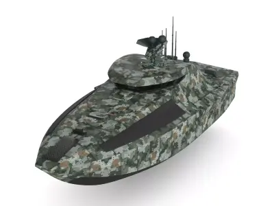 Naval Drones 3D model