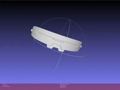 Evangelion Rebuild Gendo Mask Printable Model 3D print model