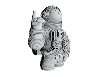 NASA Astronaut Helmet 3D Model 3D print model