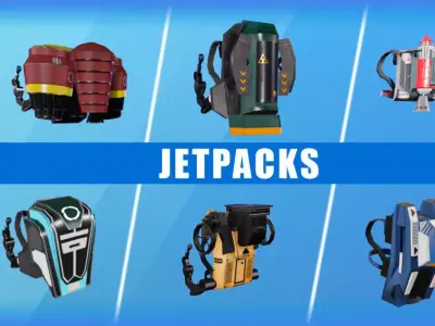 Advanced 3D Jetpack Pack - Unity3D Game Ready Low-poly 3D model