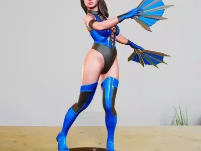 kitana 3D print model