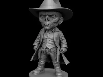 The Ghoul - Fallout  3D print model