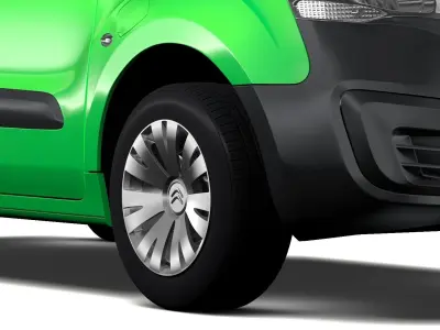 Citroen Berlingo Van L1 Full Electric 2017 3D model