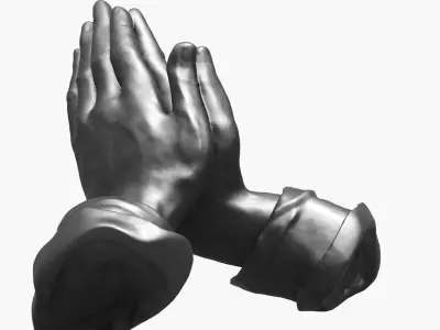 Praying hands Free 3D model