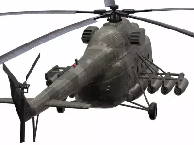 AirCraft 12 - Helicopter 3D model