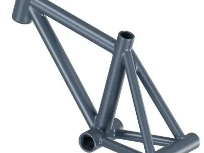 Kids Bicycle Frame 3D model