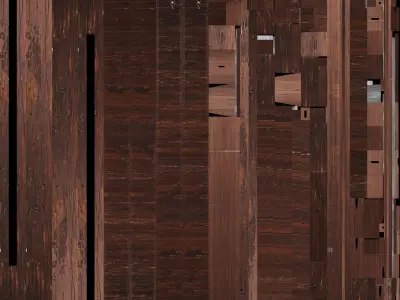 Guillotine Low Poly Textured Game Ready Free low-poly 3D model