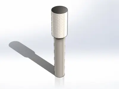 Pino de Tracionador Tractor Pin 3D model