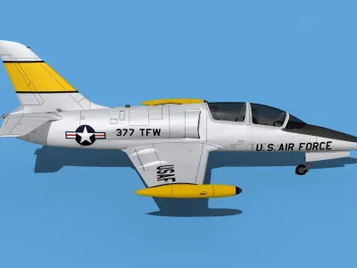 Aero Vodochody L-39C Albatross V21 3D model