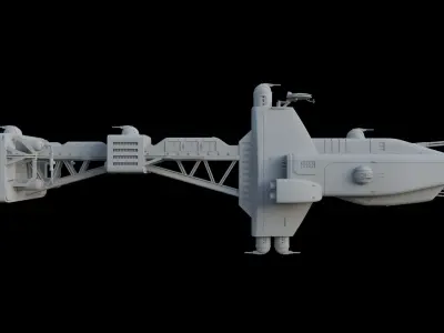 BABYLON 5 - Hyperion Heavy Cruiser Mk2 3D model