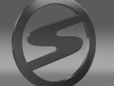 Trabant Logo 3D model