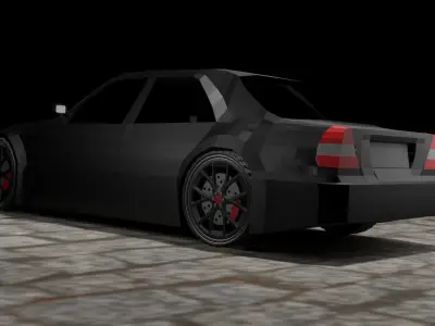 Mercedes C-Class DTM 1994 Free 3D model