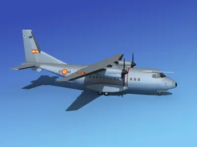 Casa CN-235 Spain 3D model