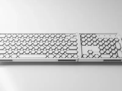 Keyboard concept 3D model