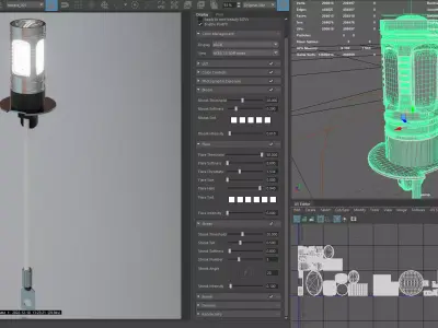 Photorealistic automotive lightbulb collection - item 011 3D model