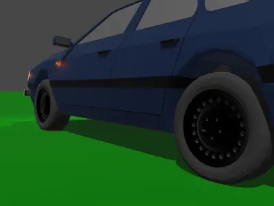 Audi 90 Free 3D model