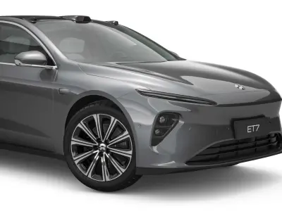 2025 NIO ET7 With Interior 3D model purchase