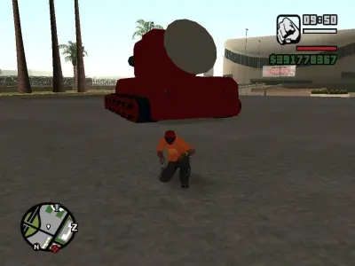 Sensya Tank Handkerchief PC Game Free low-poly 3D model