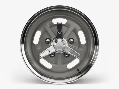 Kidney Bean Wheel 3D model