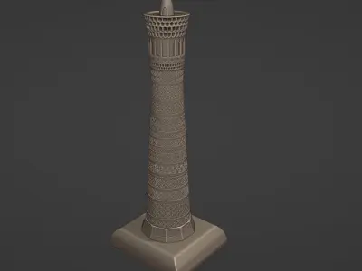 Bukhara Minorai Kalon 3D print model