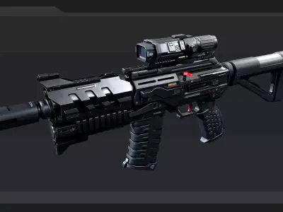 SF MILITARY Pack Low-poly 3D model