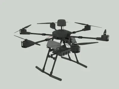 Baba Yaga Ukrainian Drone 3D model