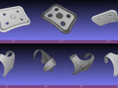 Attack On Titan Printable Uniform Gear Details 3D print model