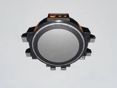 Sci-fi sticky mine Free low-poly 3D model