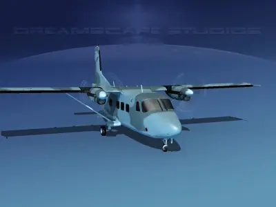 Harbin Y-12 II Military 1 3D model