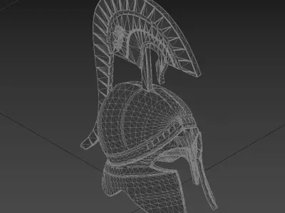 Greek Helmet 3D model