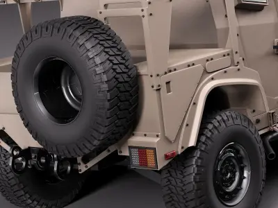Oshkosh JLTV 2014 3D model