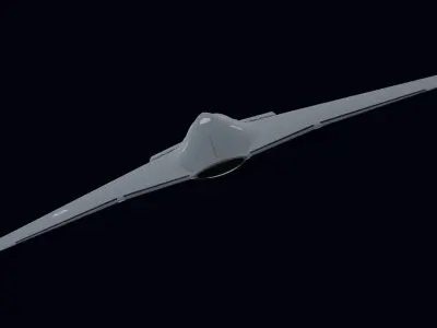 UCAV Concept 3D model