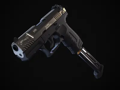 Walter P22 3D model