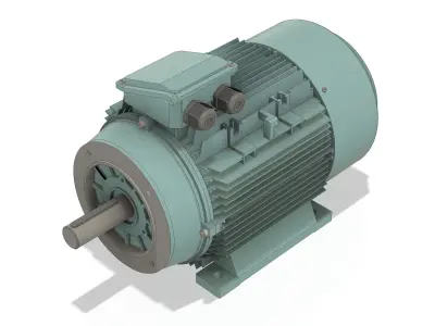 3 Phase AC induction motors - Frame size 160L 3D model