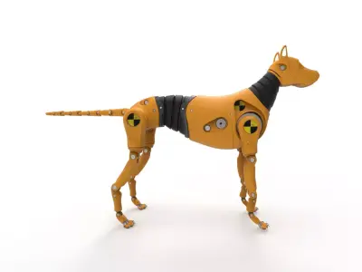 Dummy Robot Dog 3D model