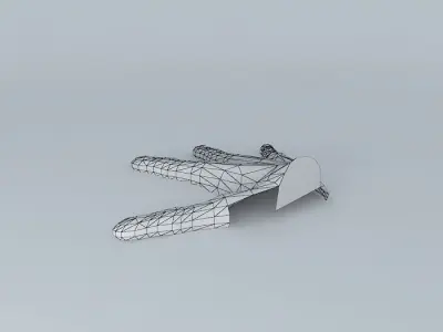 Alien hand Free 3D model