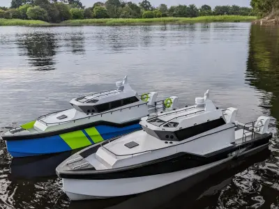 3D PRINTED RC PATROL JET BOAT 3D print model