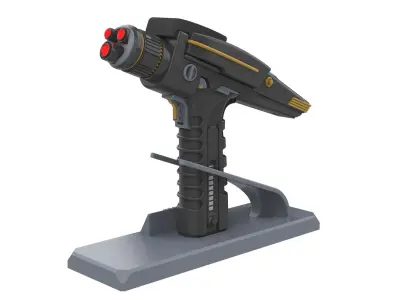 Discovery Phaser - Star Trek - STL CAD bundle - Commercial Use 3D print model