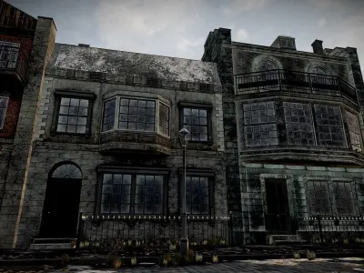 City Buildings 3D Model Collection 3D model