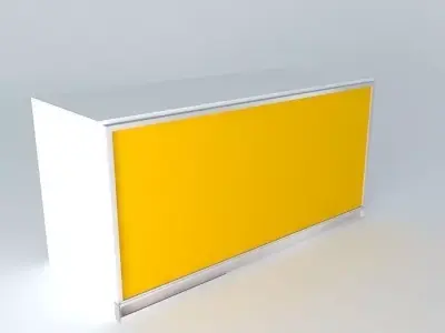 MODULE TOP C / DOOR ROCKER PROFILE ALUMINUM C / GLASS COLOR Free 3D model