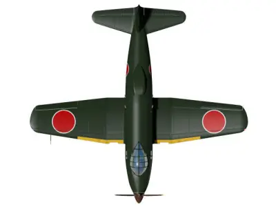 Yokosuka R2Y Keiun 3D model